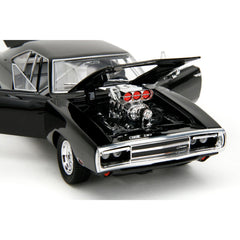 Fast and the Furious TrueSpec Dom's 1970 Dodge Charger R/T 1:24 Scale Die-Cast Vehicle