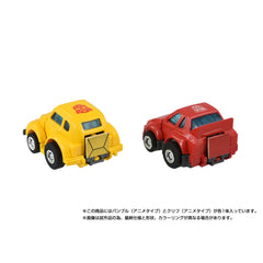 [Pre-Order] Transformers Missing Link C-09 Cybertron Heroes Anime Bumblebee and Cliffjumper Set Action Figure