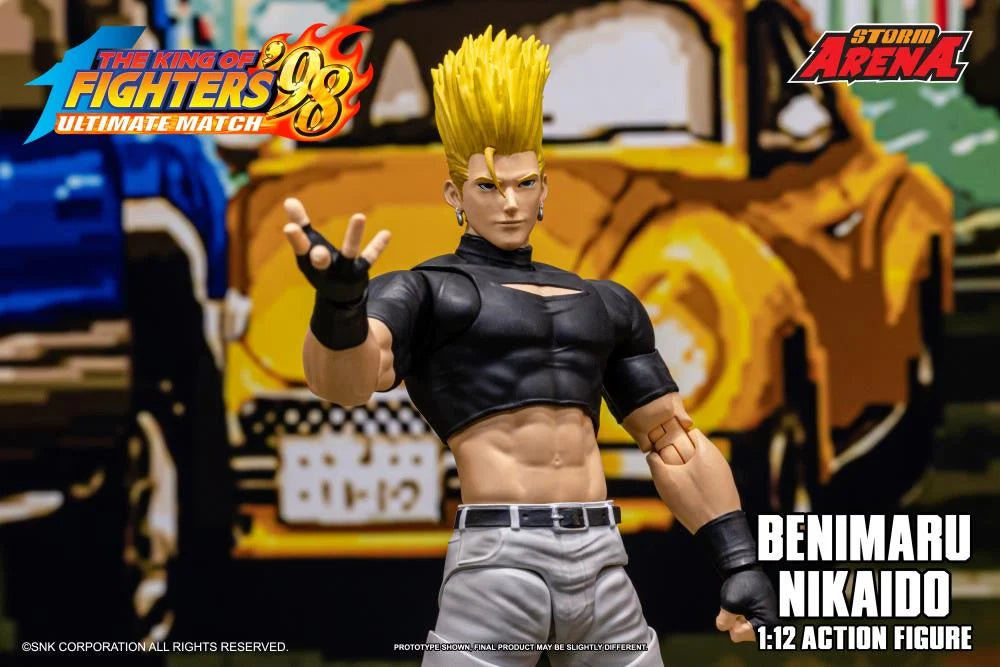 The King of Fighters '98 Ultimate Match Storm Arena Benimaru Nikaido 1/12 Scale Action Figure