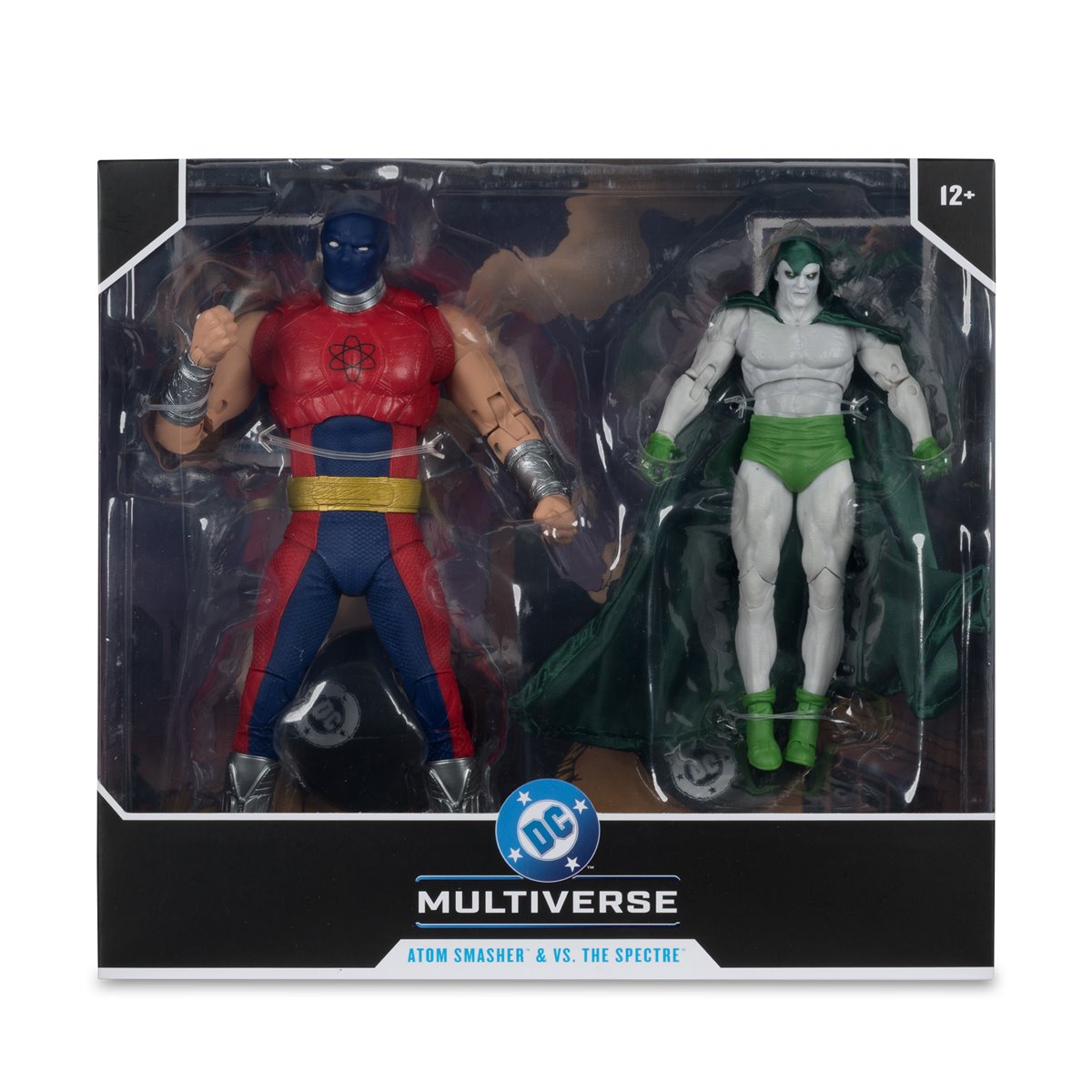 DC Multiverse Atom Smasher Megafig vs. The Spectre JSA: Black Vengeance Action Figure 2-Pack