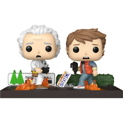 [Pre-Order] Pop! Moment: Back to the Future 40th Anniversary Doc & Marty