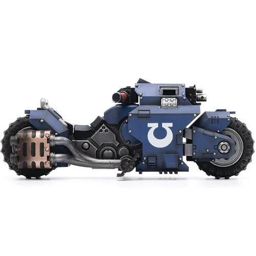 Warhammer 40,000 Space Marines Ultramarines Outriders Bike 1:18 Scale Vehicle