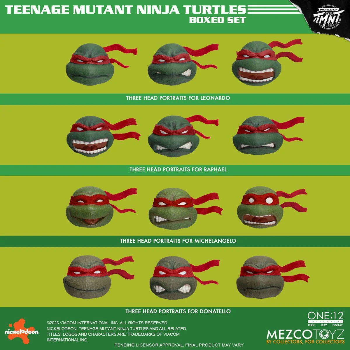 Teenage Mutant Ninja Turtles Deluxe One:12 Collective Boxed Set - ReRun