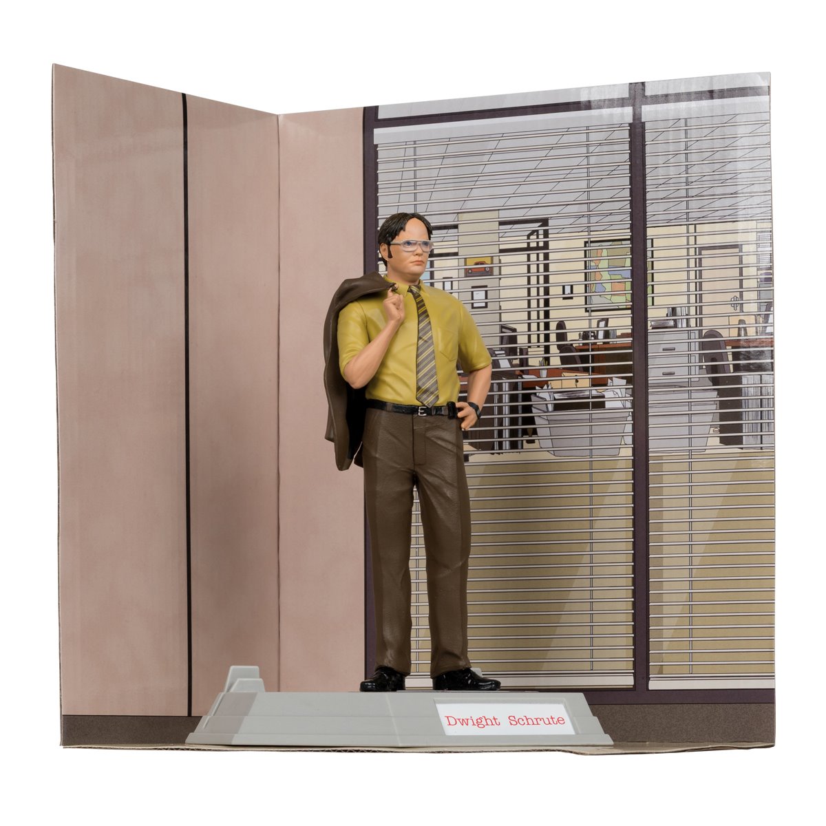 Movie Maniacs NBC Universal Wave 4 The Office Dwight Schrute 6-Inch Scale Posed Figure