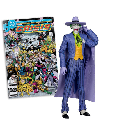 DC Direct Page Punchers The Joker Crisis on Infinite Earths 7-Inch Scale Action Figure with Comic