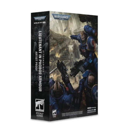 Warhammer 40,000 Wave 11 Ultramarines Lieutenant in Phobos Armour Artist Proof 7-Inch Scale Action Figure