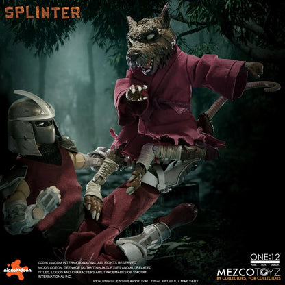 Teenage Mutant Ninja Turtles Master Splinter One:12 Collective Action Figure