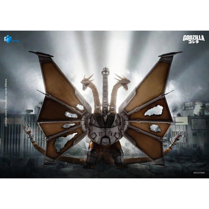 Godzilla vs. King Ghidorah Mechanical King Ghidorah Battle Damaged Exquisite Basic Series None Scale Action Figure