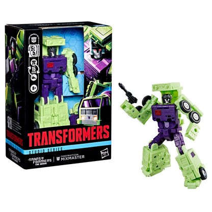 Transformers Studio Series 86 Voyager Class Transformers: The Movie Constructicon Mixmaster Action Figure