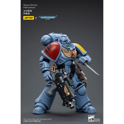 Warhammer 40,000 Space Wolves Intercessors 1:18 Scale Action Figure