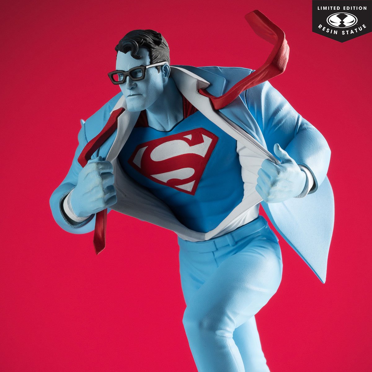DC Direct Superman by Clayton Henry Superman Red and Blue 1:10 Scale Resin Statue