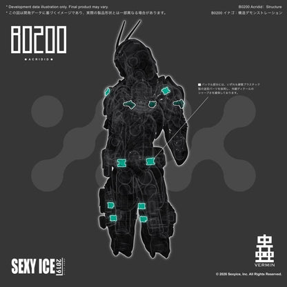 Vermin Series: Project Daedalus B0200 Locust Acridid 1/12 Scale Action Figure