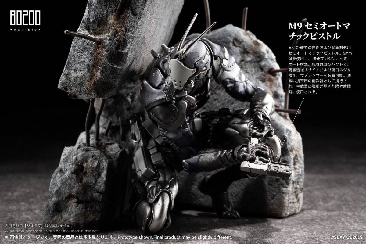 Vermin Series: Project Daedalus B0200 Locust Acridid 1/12 Scale Action Figure