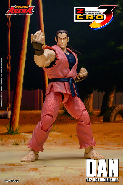 Street Fighter Alpha 3 Storm Arena Dan 1/12 Scale Action Figure