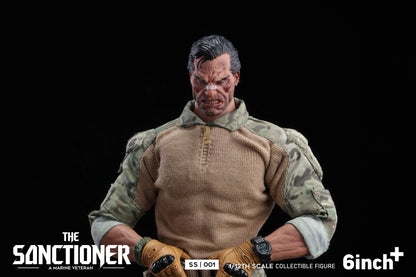 6Inch+ The Sanctioner SS001 1/12 Action Figure
