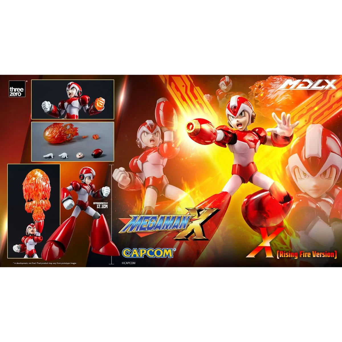 Mega Man X Rising Fire Version MDLX Action Figure