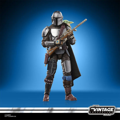 Star Wars The Vintage Collection The Mandalorian & Grogu Deluxe 3 3/4-Inch Action Figure
