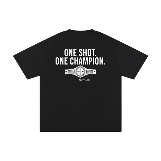 The Brawl - Unisex Loose Fit Pure Cotton T-Shirt Black