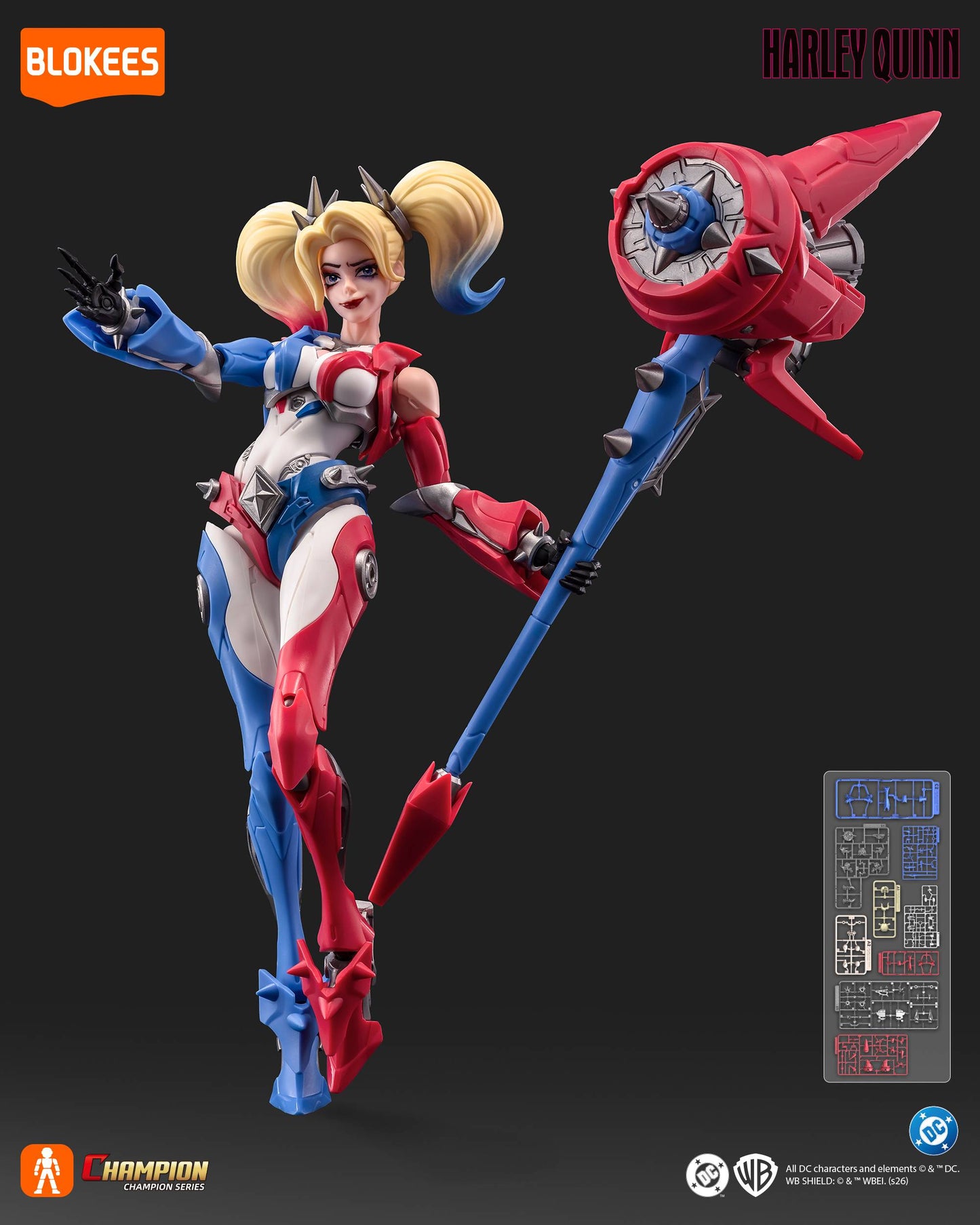 DC Harley Quinn Champion Class CC04 Model Kit
