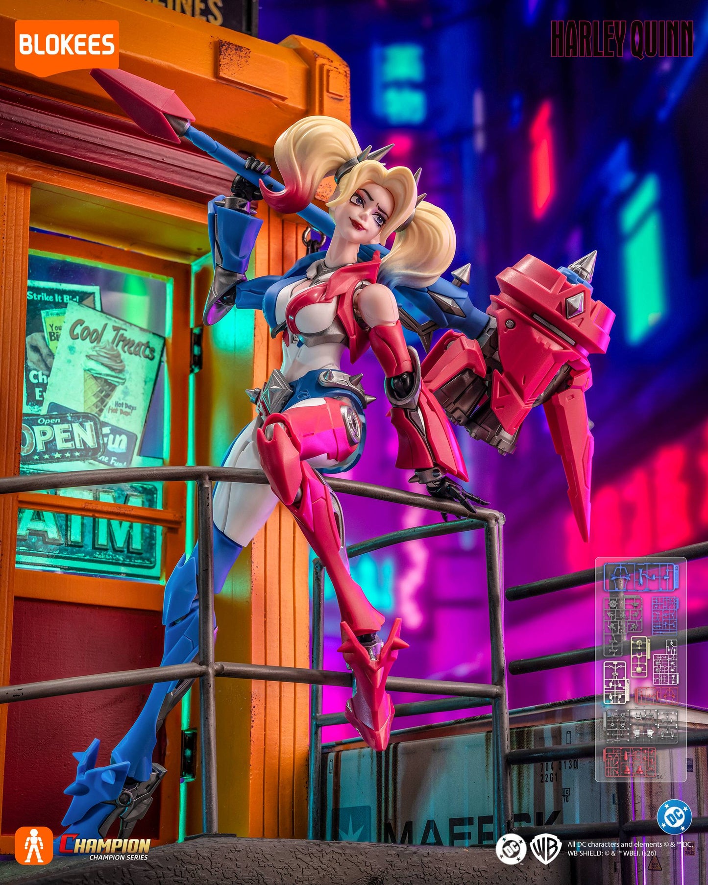 DC Harley Quinn Champion Class CC04 Model Kit