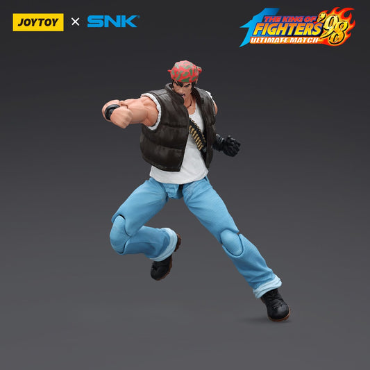 [Pre-Order] King of Fighters '98 Ultimate Match Ikari Warriors Team Ralf Jones 1:18 Scale Action Figure