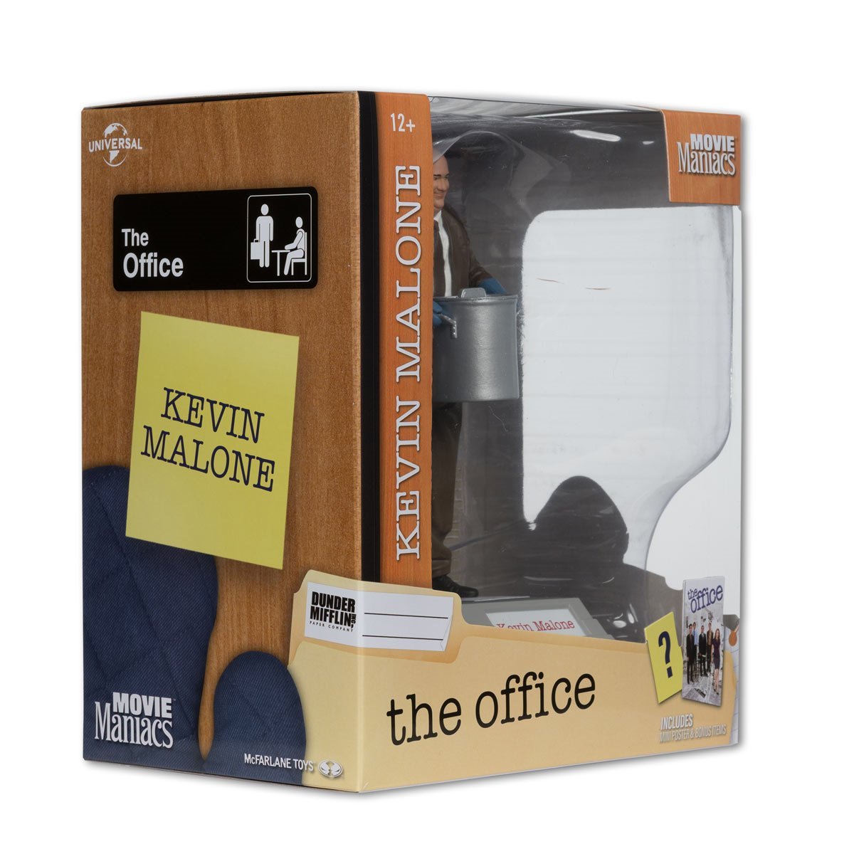 Movie Maniacs NBC Wave 3 The Office Kevin Malone 6-Inch Scale Posed Figure