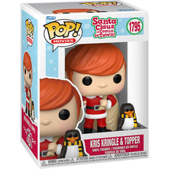 [Pre-Order] Pop! Movies: Santa Claus Comin' to Town Kris Kringle & Topper