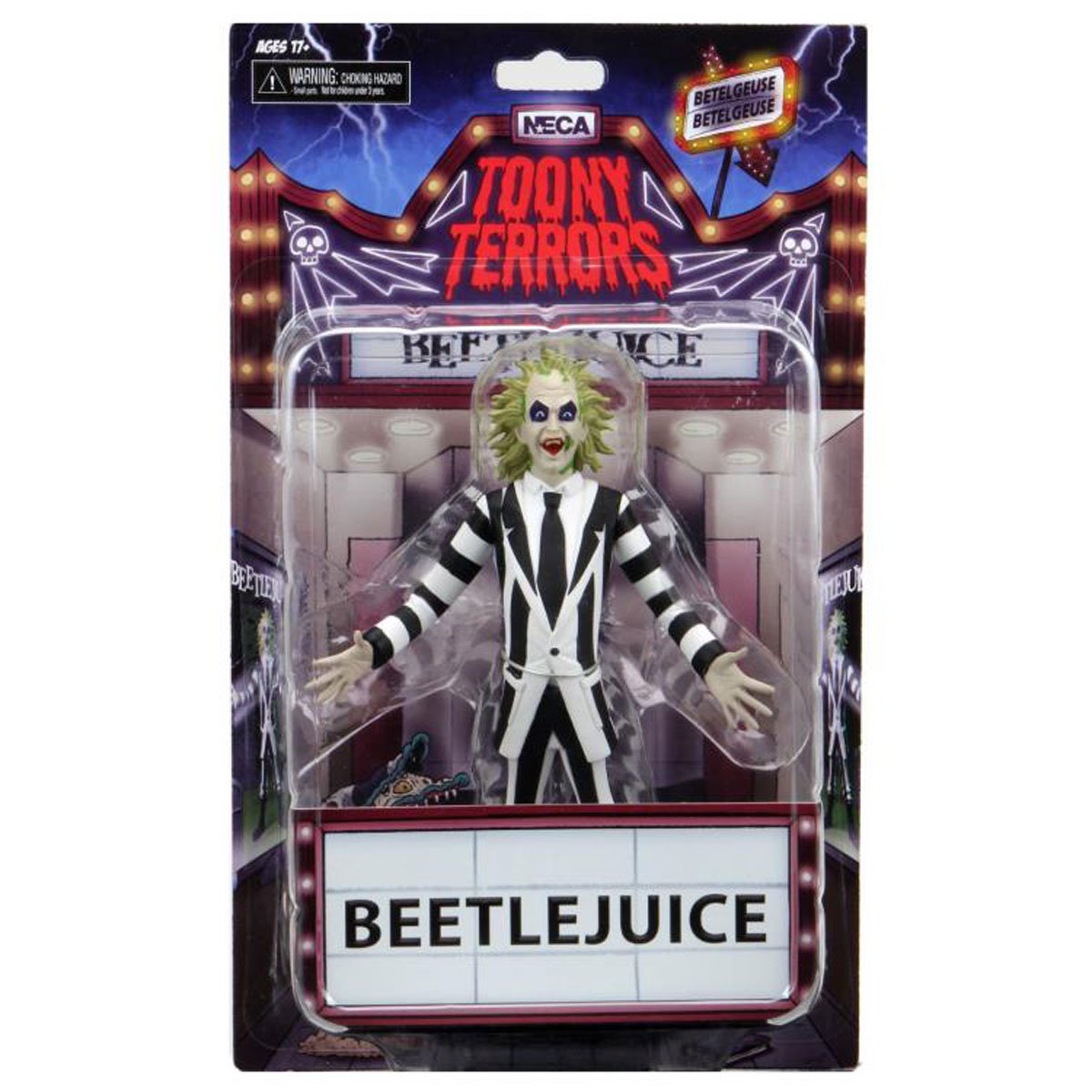 Beetlejuice Toony Terror 6-Inch Scale Action Figure