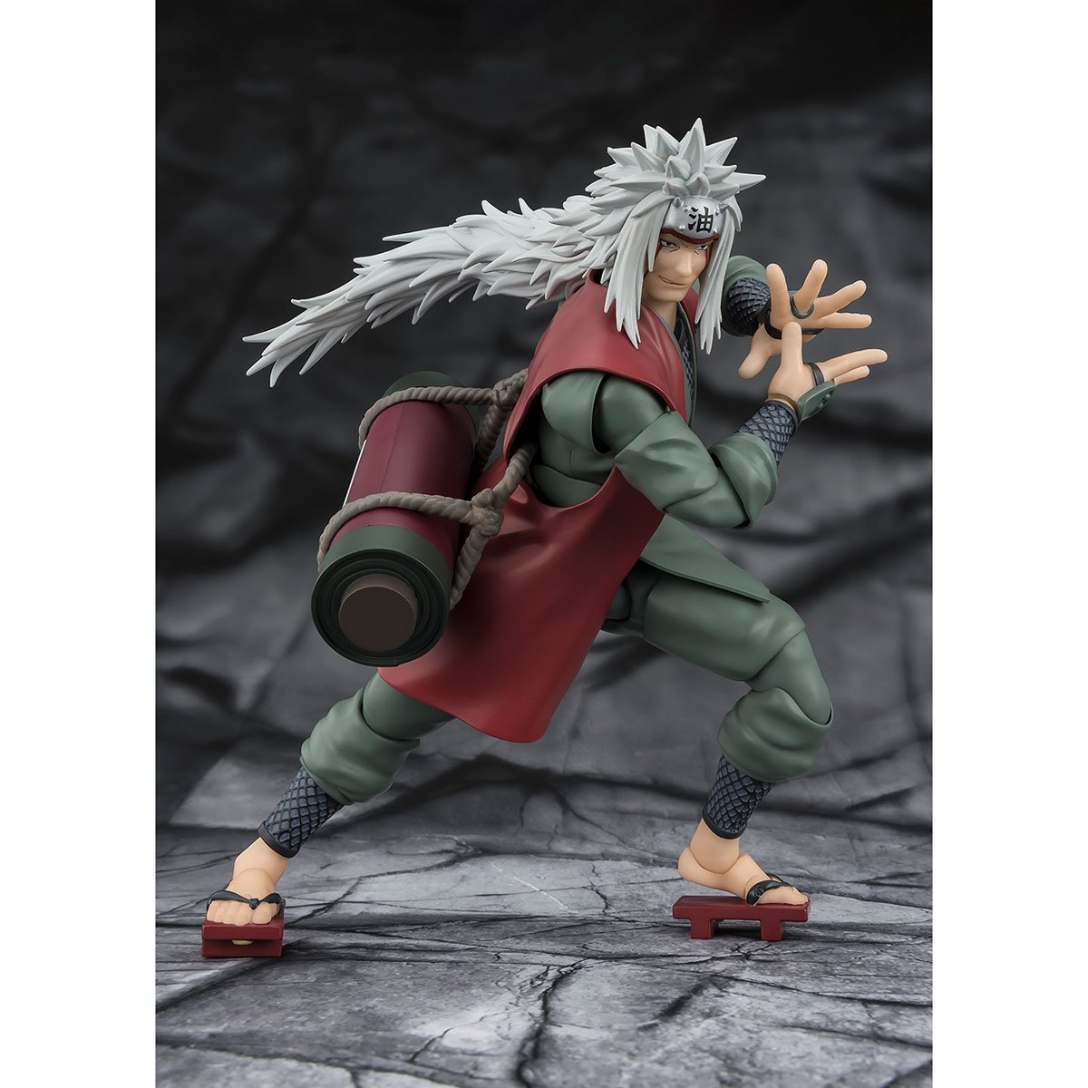 Naruto Jiraiya Hidden Leaf Heroic Master Sage Mode Set S.H.Figuarts Action Figure