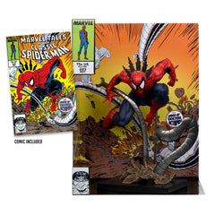 Marvel Wave 5 Spider-Man Marvel Tales #223 1:6 Scale Posed Figure with Scene and Comic