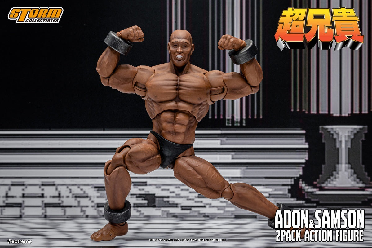 Chou-Aniki Adon and Samson 1/12 Scale Action Figure Set