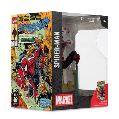 Marvel Collection Wave 6 Spider-Man #6 1:10 Scale Posed Figure with Scene