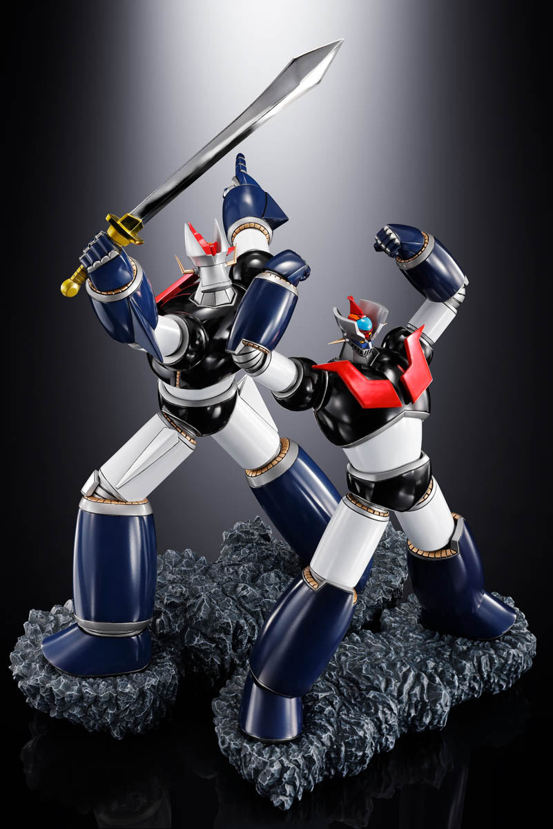 Mazinger Z Double Mazingers Dynamic Characters FiguartsZERO Touche Metallique Statue Set