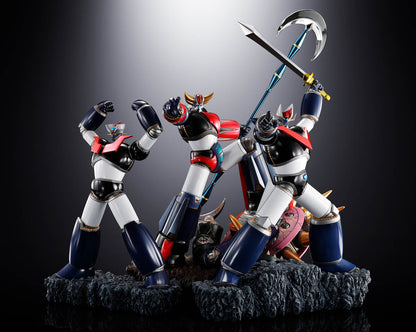 Mazinger Z Double Mazingers Dynamic Characters FiguartsZERO Touche Metallique Statue Set