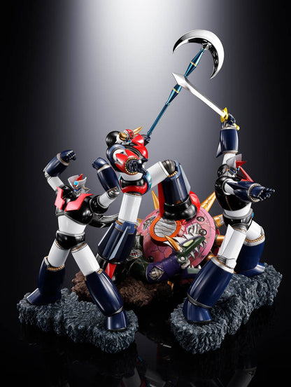 Mazinger Z Double Mazingers Dynamic Characters FiguartsZERO Touche Metallique Statue Set
