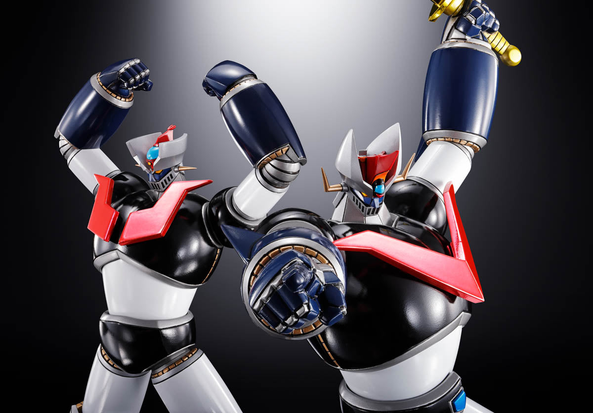 Mazinger Z Double Mazingers Dynamic Characters FiguartsZERO Touche Metallique Statue Set