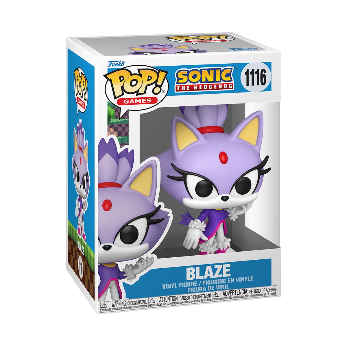 [Pre-Order] Pop! Games: Sonic the Hedgehog - Blaze the Cat