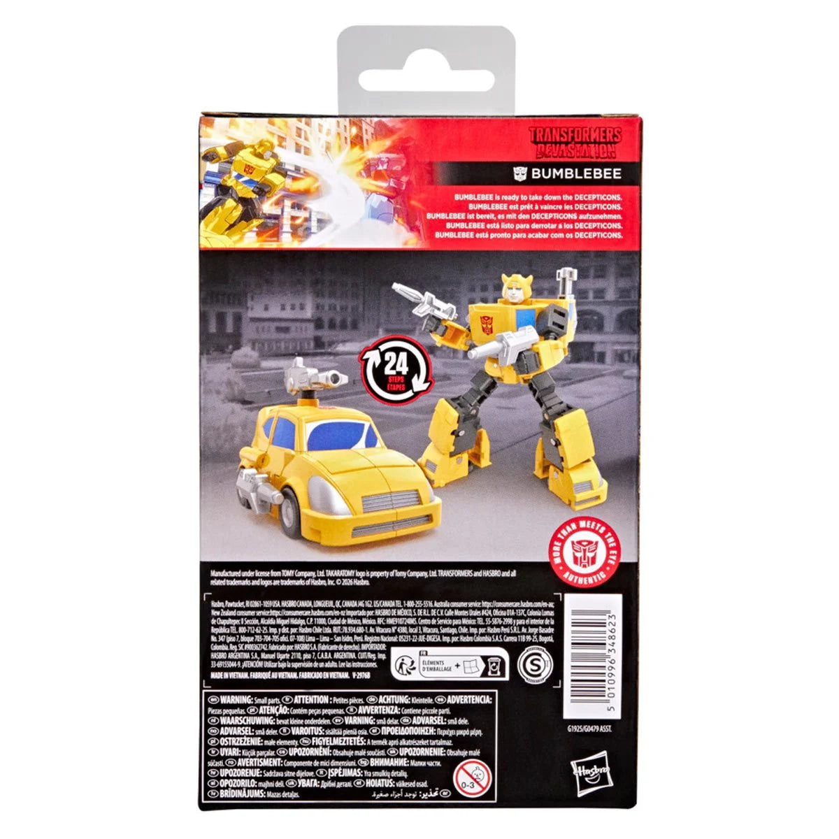 Transformers Studio Series Transformers: Devastation Bumblebee