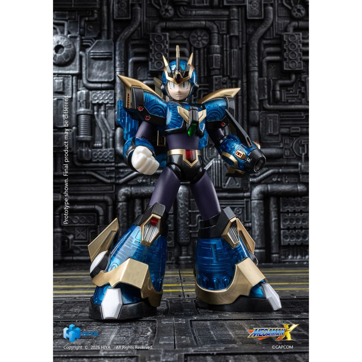 Mega Man X Series X Ultimate Armor Version Exquisite Basic Series None Scale 6-Inch Action Figure
