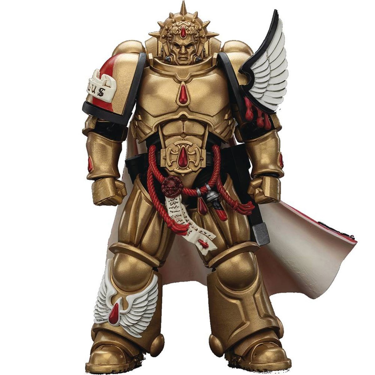 Warhammer 40,000 Blood Angels Captain with Heavy Bolt Pistol and Power Sword 1:18 Scale Action Figure