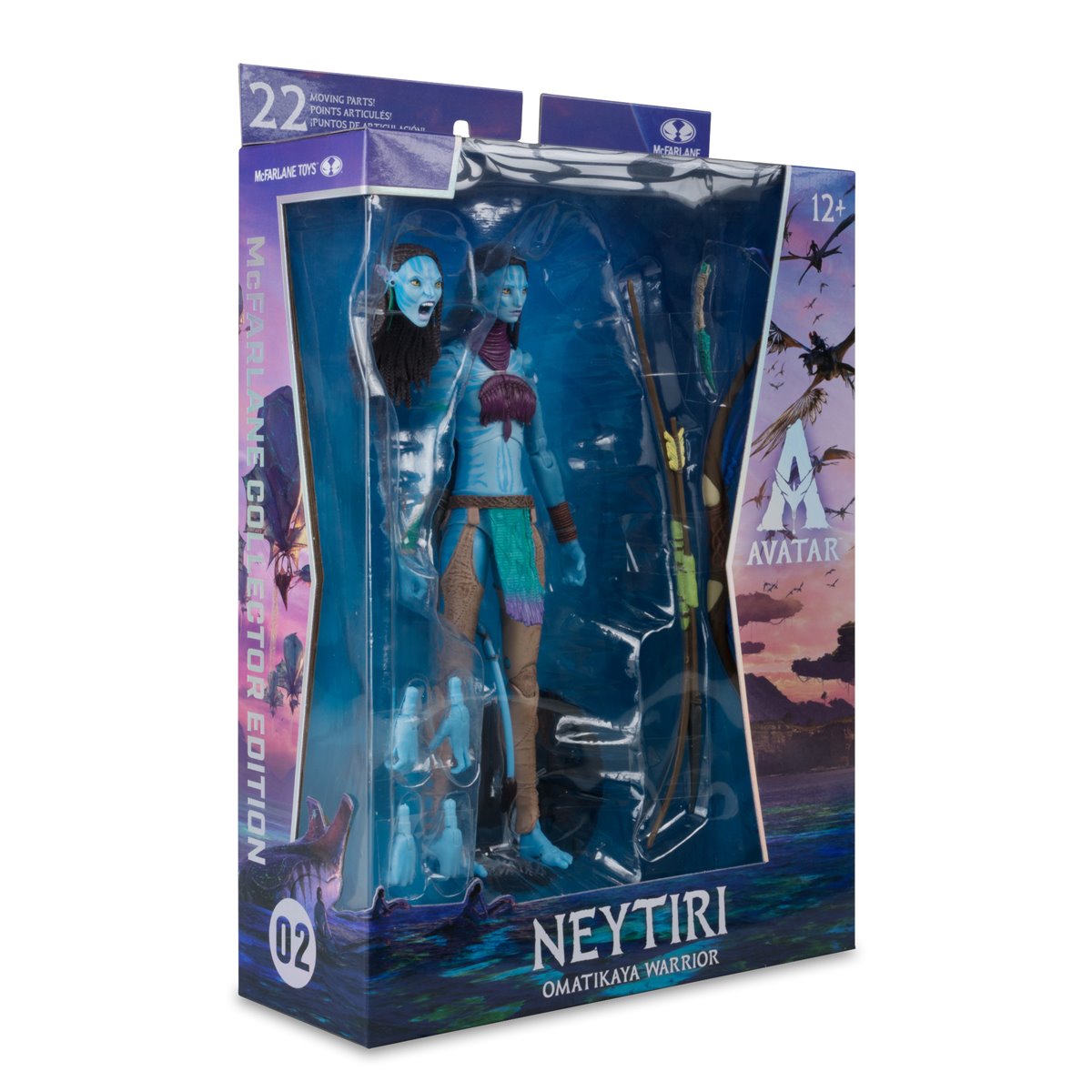 Avatar: Fire and Ash McFarlane Collector Edition Neytiri Omatikaya Warrior 7-Inch Scale Action Figure