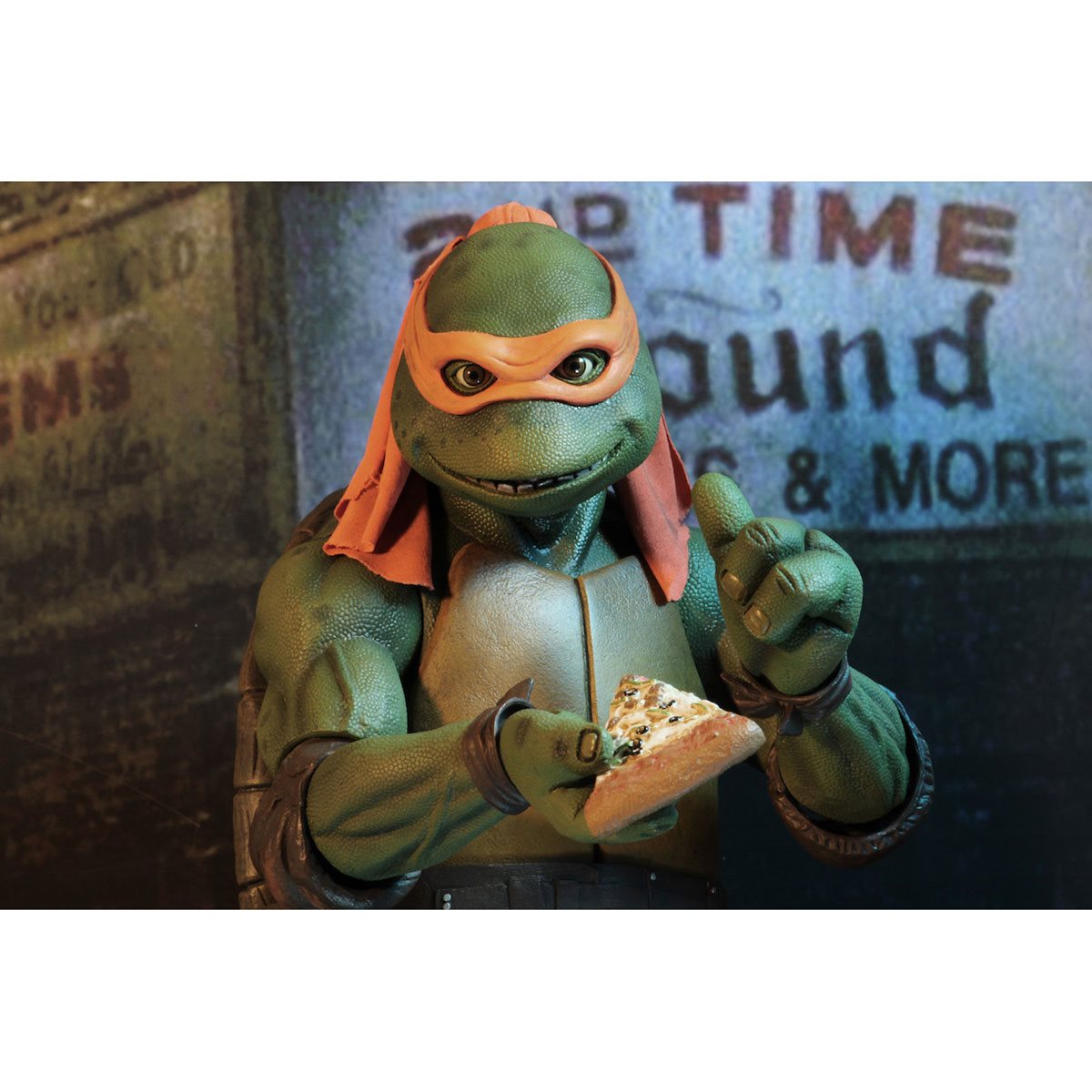 Teenage Mutant Ninja Turtles Movie 1990 Michelangelo 1:4 Scale Action Figure