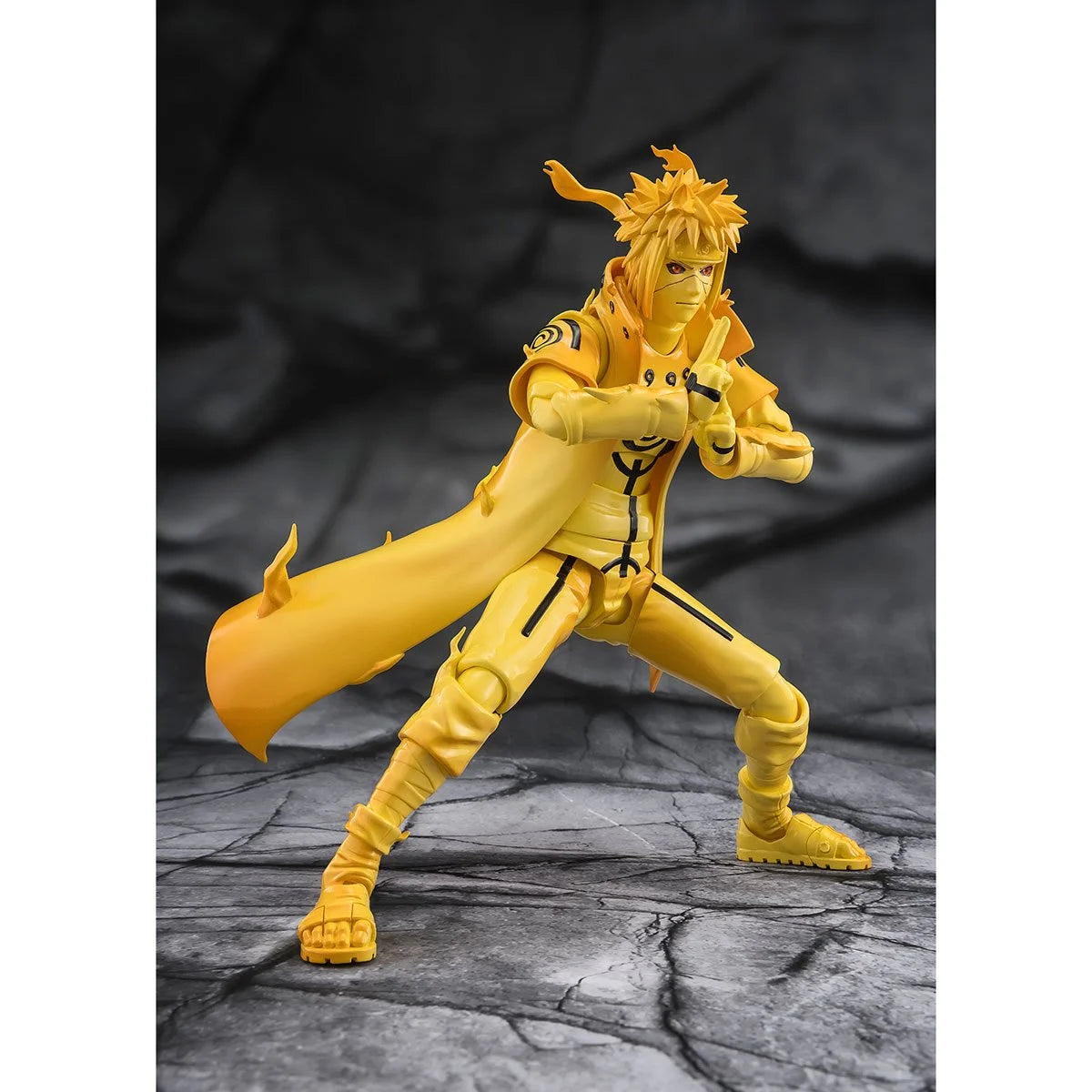 Naruto Minato Namikaze Kurama Link Mode Bond of Light That Shatters Darkness S.H.Figuarts Action Figure