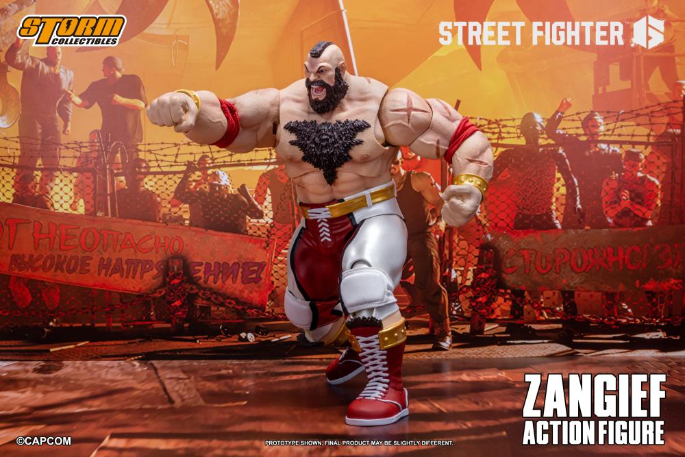 Ultra Street Fighter 6 Zangief 1/12 Scale Action Figure