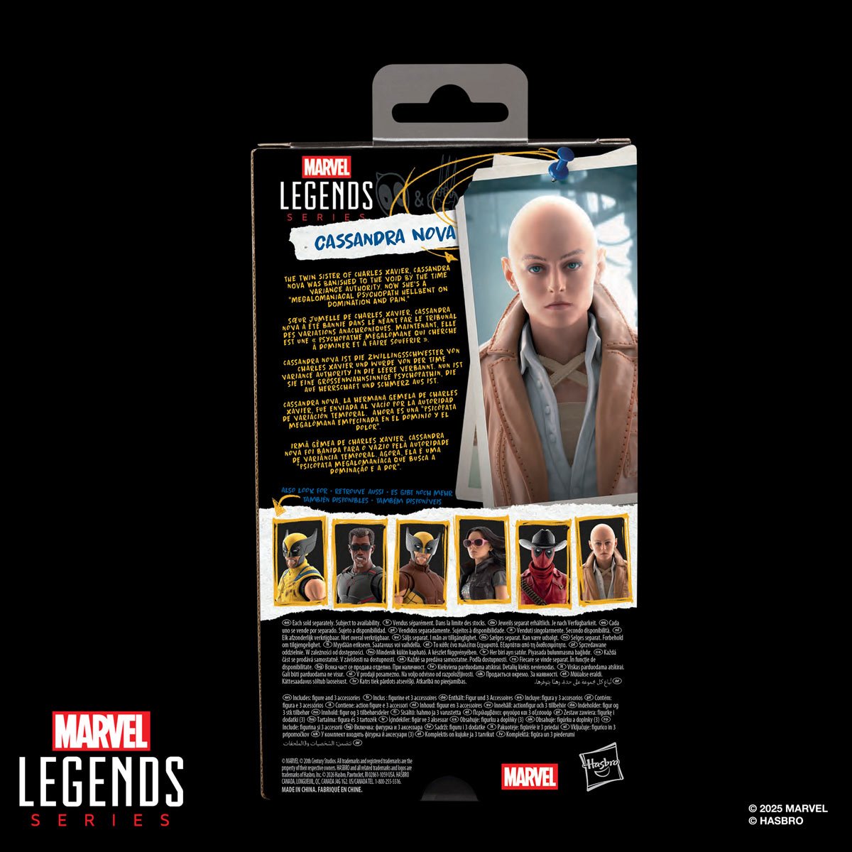 Deadpool & Wolverine Marvel Legends Cassandra Nova 6-Inch Action Figure