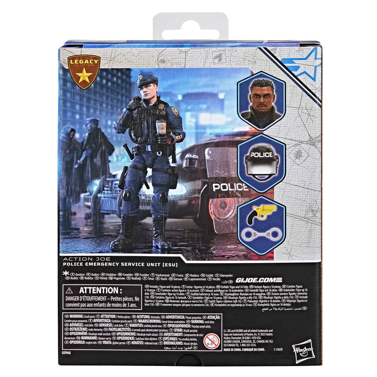 G.I. Joe Classified Series Legacy Collection Police Emergency Service Unit (ESU) 6-Inch Action Figure