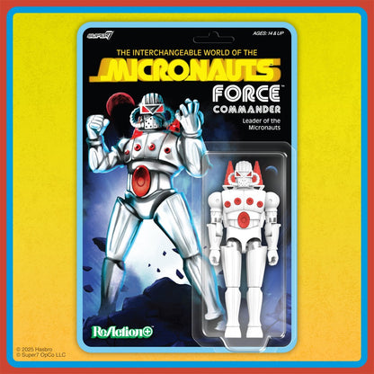 Micronauts Force Commander 3 3/4-Inch ReAction+ Figure