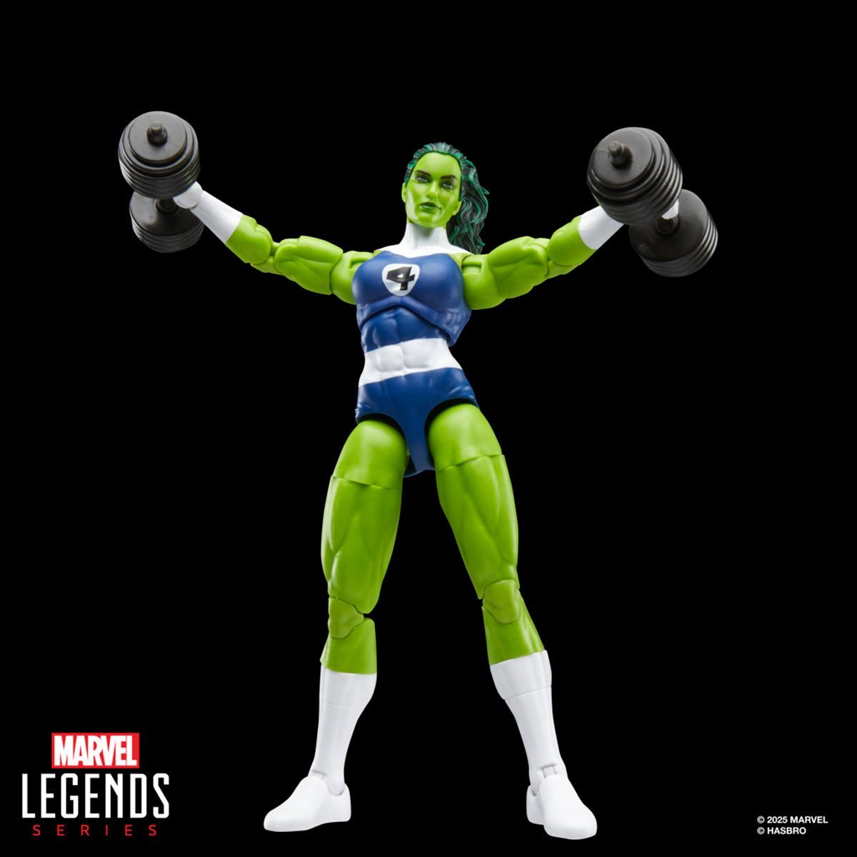 Marvel Legends Series Fantastic Four Retro She-Hulk 6-Inch Action Figure