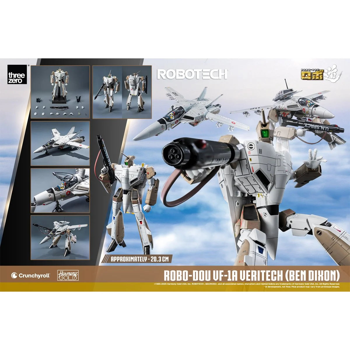 Robotech VF-1A Veritech Ben Dixon ROBO-DOU Action Figure