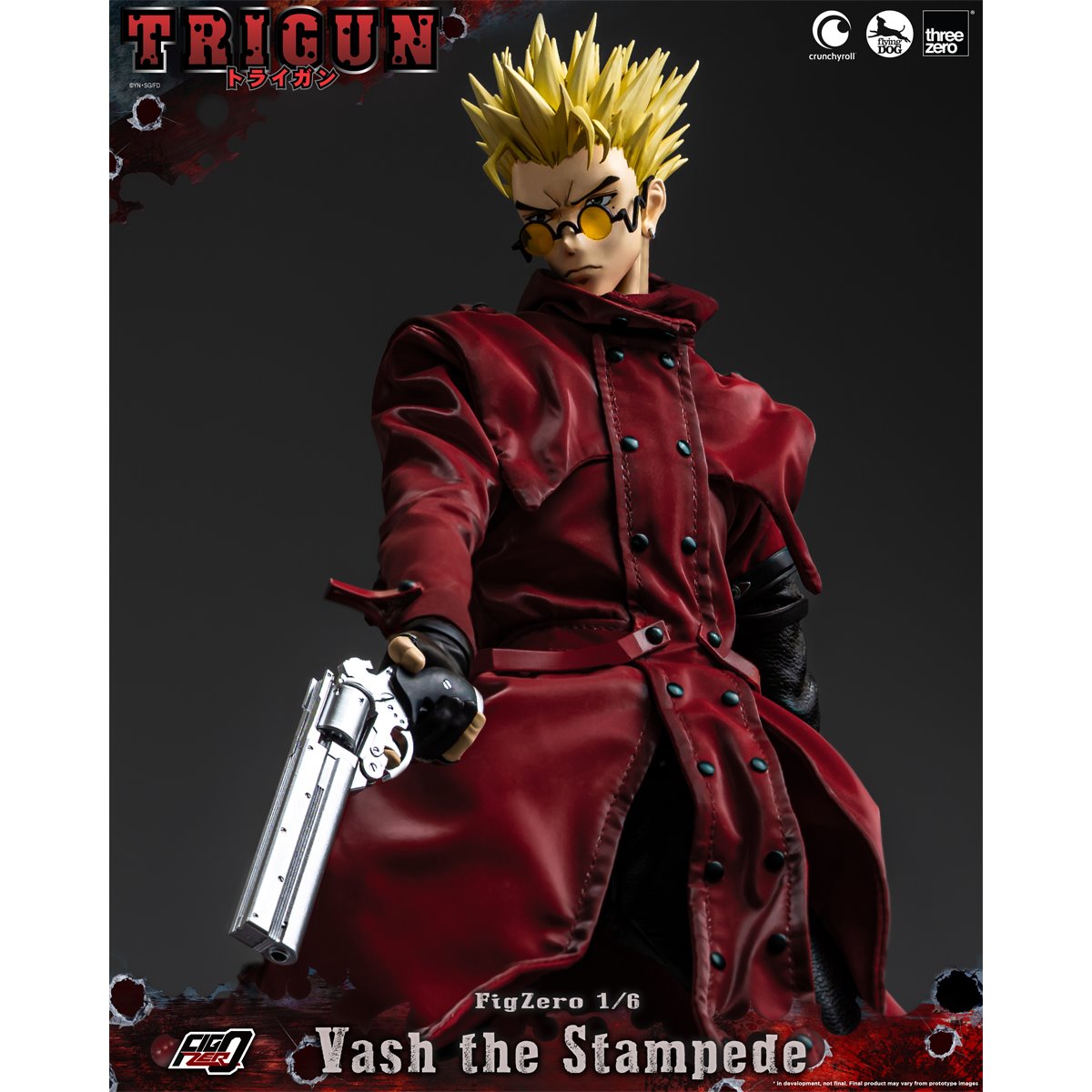 Trigun Vash the Stampede FigZero 1:6 Scale Action Figure